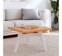 Table Top 60x60x2.5 cm Square Solid Wood Beech Berkfield Home Brown One Size
