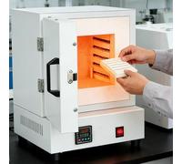 Table Top Burnout Furnace, 1500W with Segmented Temp Control for Metal Melting and Jewelry Casting Projects