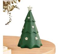 Table Top Christmas Tree - Pre-Decorated Small Christmas Tree, Festive Ornaments And Lighting Tree Statue | Ideal For Tabletops And Small Spaces, Quick Assembly, Perfect For Holiday Feeling I