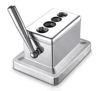 Table Top Cigar, Desktop Cigar Cutter with Safety Covers, Anti-Slip Feet Design and 4 Cutting Options, Precise Cutting and Removable Bottom