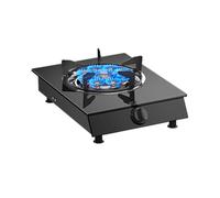 Table Top Cooker Single Burner Gas Hob,Gas Stove Portable Outdoor for Camping,with Flame Failure Protection,for Home(NG)