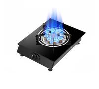 Table Top Cooker Single Burner Gas Hob,LPG Cooker,Indoor Portable Gas Stove,with Flame Failure Protection,Home Camping(NG)