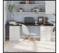 Vidaxl Table Top Dark Brown 200X60X(2-4) Cm Treated Solid Wood Oak, Brown