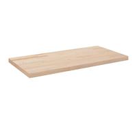 Vidaxl Table Top 80X40X2.5 Cm Solid Wood Pine Rectangular, Brown