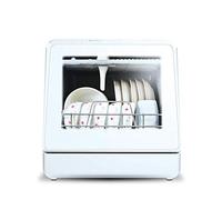 Table Top Dishwasher Household Automatic Dishwasher with 6 Place Settings, Installation-Free, 5 Programs LED Display, High Tempeature Disinfection, Freestanding