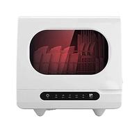 Table Top Dishwasher Portable Automatic Mini Dishwasher Household Installation-Free Countertop Dishwasher Rotary Spray 360° Azimuth Dish Washing and Drying for 4-6 People