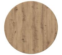 Table Top Engineered Wood Round Outdoor Furniture Modern Garden Terrace vidaXL