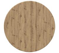 Table Top Engineered Wood Round Outdoor Furniture Modern Garden Terrace vidaXL