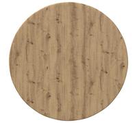 Table Top Engineered Wood Round Outdoor Furniture Modern Garden Terrace vidaXL