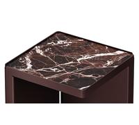 Table top for Ambito side table Tola Dolza side table - TD AMBITO SIDE PLATTE ROSSO