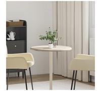 Table top Grey Marble Ø60cm x2.5cm Round Solid Stone Replacement Dining Surface