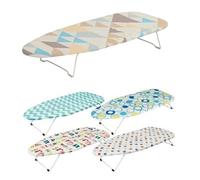 Table Top Iron Board Leightweight Compact Ironing Board Compact Mesh Back and Non-Slip Feet IronBoard Easy Carrying for Camping For Picnic Slim & Easy Storage Folding Legs Small