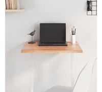(light brown, 60 x 50 x 2 cm) vidaXL Table Top Wooden Desk Top Dining Table Top Untreated Solid Wood Oak