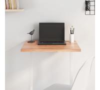 vidaXL Table Top Light Brown 60x60x2 cm Treated Solid Wood Oak NEW