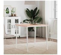 Table Top Light Brown 70x70x1.5 cm Solid Beech Wood Square Untreated Replacement