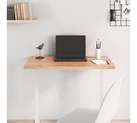 (light brown, 80 x 40 x 2 cm) vidaXL Table Top Wooden Desk Top Dining Table Top Untreated Solid Wood Oak