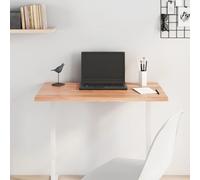 vidaXL Table Top Light Brown 80x50x2 cm Treated Solid Wood Oak UK