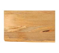 vidaXL Wall Shelf Floating Shelf Rack Rectangular Solid Wood Acacia Live Edge
