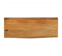 vidaXL Table Top Live Edge Replacement Board Dining Table Top Solid Wood Mango