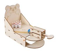 Table Top Mini Bowling Game Set | Funny Educational Science Discovery,Tabletop Bowling Game Board Games - for Daily Entertainment Family Gathering, Children over 7 Years Old