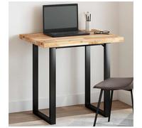 Table Top Natural Solid Acacia Wood 100x60x4cm Extra Large Rectangular Untreated
