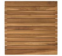 Table Top Natural Solid Teak Wood Home Furniture Garden Dining Surface vidaXL