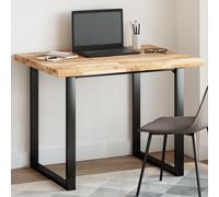 Table Top Rectangular 100x80x4 cm Solid Wood Acacia Berkfield Home Brown One Size