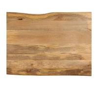 Table Top Replacement Board Desktop Accessory Solid Wood Live Edge vidaXL
