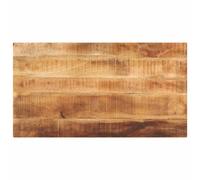 vidaXL Table Top 90x70x3.8 cm Rectangular Solid Wood Mango
