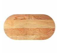 Table Top Replacement Board DIY Dining Table Top Solid Wood Oak Oval vidaXL