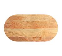 Table Top Replacement Board DIY Dining Table Top Solid Wood Oak Oval vidaXL