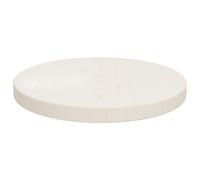 vidaXL Table Top White 脴30x2.5 cm Solid Wood Pine Durable