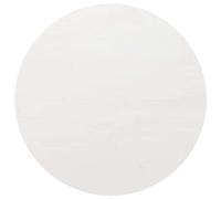 Vidaxl Table Top White 80X2.5 Cm Solid Wood Pine