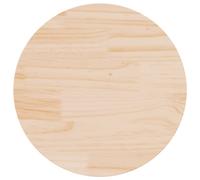 vidaXL Table Top Round Ø50x3 cm Solid Wood Pine