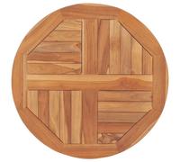 vidaXL Table Top Solid Teak Wood 60x60x2.5 cm