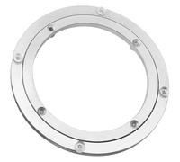 Table Top Rotating Bearing Turntable Aluminium Alloy Swivel Turntable Bearing Silver 8-32 inches(80cm-32in)