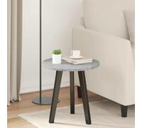 Modern Table Top Round Outdoor Furniture Garden Terrace Engineered Wood vidaXL