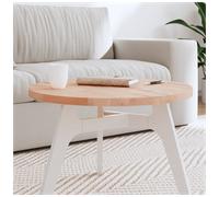 Table top Round 60x2.5cm Solid Beech Wood Light Brown DIY Side/Bar Replacement