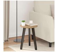 Table Top Round Artisan Oak 30x30x1.5 cm Engineered Wood Outdoor Durable Garden