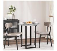 Table Top Engineered Wood Round Outdoor Furniture Modern Garden Terrace vidaXL