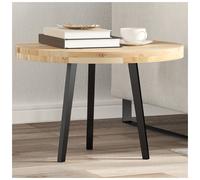 Table Top Round Natural Solid Acacia Wood Ø60x4cm Untreated 60cm Surface Dining