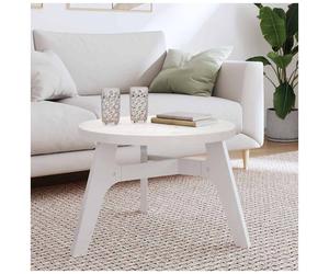 Table Top Round Solid Pine Wood White 60cm x 3cm Rustic Side Table Top Handmade