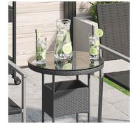 Table Top Round Tempered Glass Ø40cm 0.6cm Transparent Clear for Tables Set Now