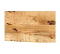 Table Top solid acacia natural live edge 160x30x3.8 cm rustic wood slab handmade