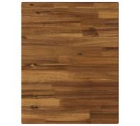 vidaXL Table Top Solid Acacia Wood Modern Indoor Dining Surface