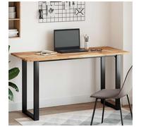 Table Top Solid Acacia Wood Premium Natural Oil Finish Rectangular 140x60x2 cm.