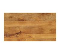 Table Top Solid Mango Wood Oak Finish 100x60cm Replacement Reclaimed Look