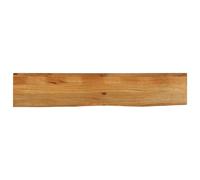 Table Top Solid Mango Wood Oak Finish 180x30x3.8cm Live Edge Handmade Oak