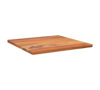 Table Top Solid Mango Wood Oak Finish 50x50x2.5 cm Rustic Natural Reclaimed2.5cm