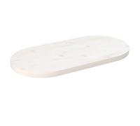 Table Top Desk Top Dining Table Top for Table Solid Wood Pine Oval vidaXL